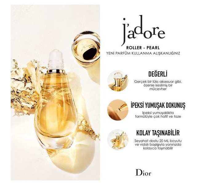 عطر زنانه دیور - J'adore Eau De Parfüm - Seyahat Boy 20 ml دیور - Dior - 3