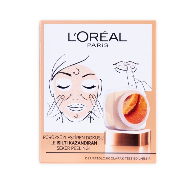اسکراب شکری صورت لورال -L'oréal Paris Sugar Scrub Shine Refreshing لورال - l'oreal - 16