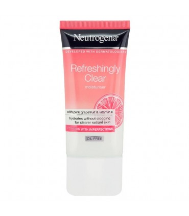 مرطوب کننده بدون چربی گریپ فروت نوتروژینا Neutrogena Visibly Pink Grapefruit Oil Free Moisturizer