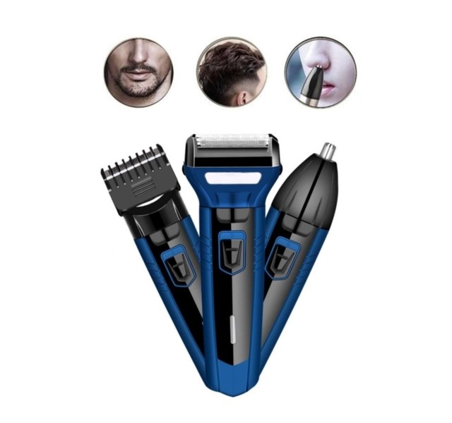 ماشین اصلاح موی سر ، ریش و بینی سه کاره یوپیگو Yopigo شیک بیوتی - shikbeauty - 1