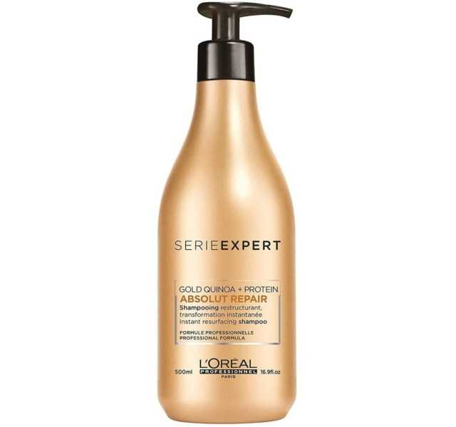 شامپو ترمیم کننده سری اکسپرت لورال L'Oréal Serie Expert Absolut Repair Gold Shampoo