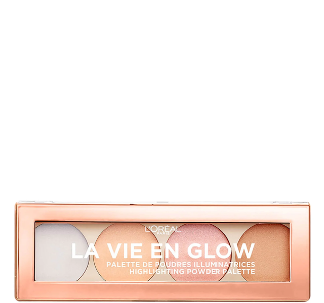 پالت هایلایتر لورال L'Oreal La Vie En Glow Highlighting Powder Palette