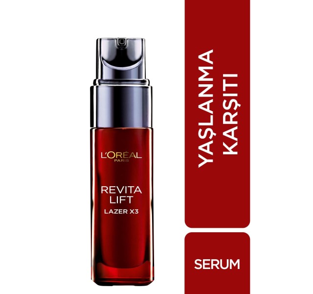 سرم ضد چروک رویتالیفت صورت لورال - Revitalift Laser X3 Intensive Anti-Aging Care Serum 30 ml لورال - l'oreal - 1