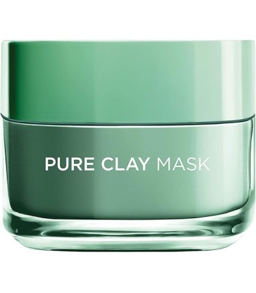 ماسک تصفیه کننده رسی صورت لورال -Paris Pure Clay Purifying Mask لورال - l'oreal - 1