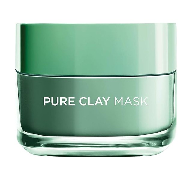 ماسک تصفیه کننده رسی صورت لورال -Paris Pure Clay Purifying Mask لورال - l'oreal - 1