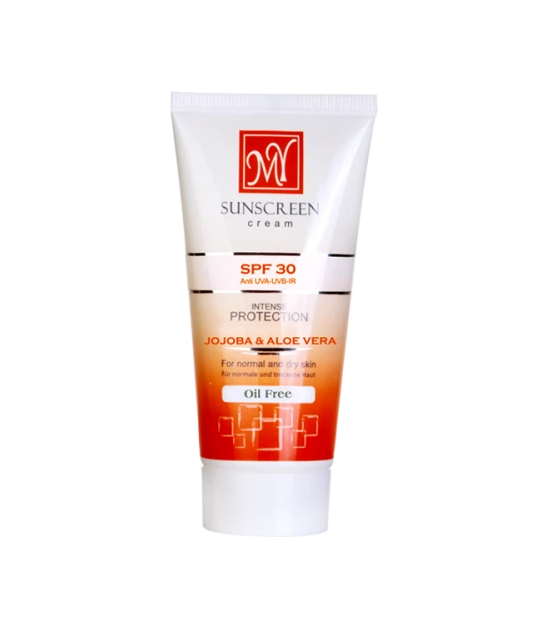 کرم ضد آفتاب فاقد چربی بی رنگ SPF30 مای