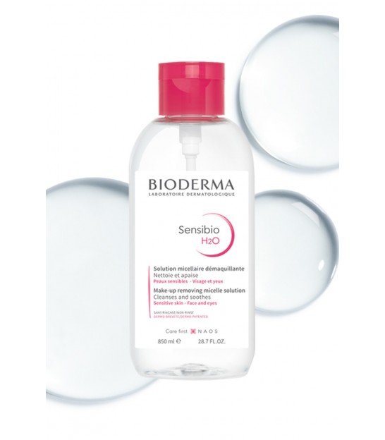 پاک کننده سن سی بیو H2O پمپی بایودرما بایودرما - Bioderma - 1