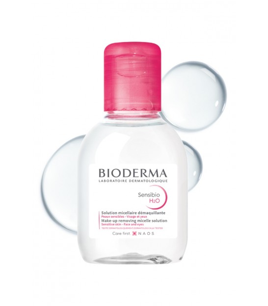 پاک کننده سن سی بیو H2O بایودرما 100 میل - Bioderma Sensibio H2O Micellaire Solution