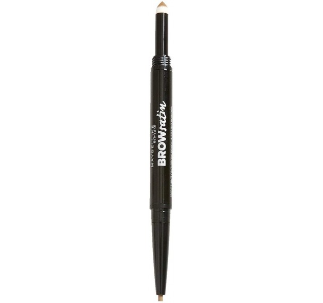 مداد ابرو میبلین Maybelline New York Brow Satin Duo Pencil