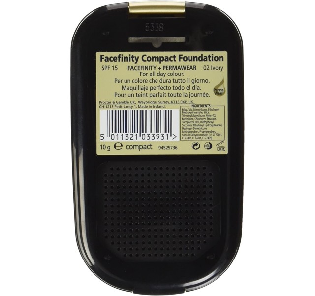 کامپکت پودر مکس فکتور مدل Max factor Compact Foundation FaceFinity