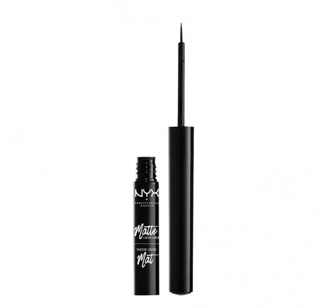 خط چشم نیکس NYX Professional Makeup Black Liquid Matte Eyeliner