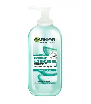 ژل شستشوی صورت گارنیر Garnier Natural Aloe Extract Gel Wash Normal Skin