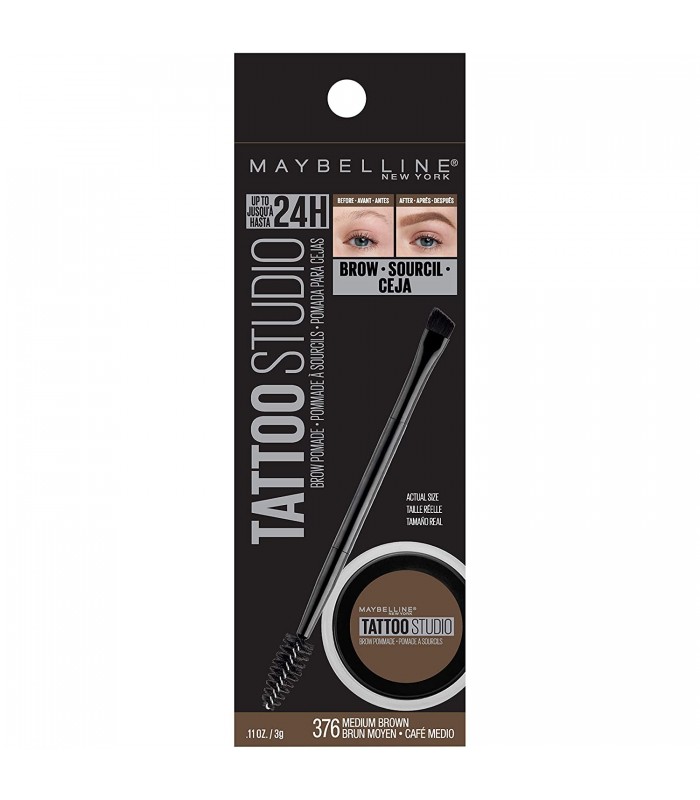 maybelline tattoostudio brow pomade long lasting