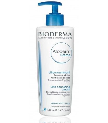 کرم مرطوب کننده اتودرم بایودرما Bioderma Atoderm Cream for Very Dry or Sensitive Skin