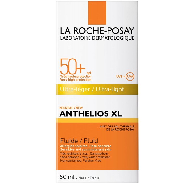فلویید ضد آفتاب بی رنگ لاروش پوزی La Roche Posay Invisible Fluid SPF50
