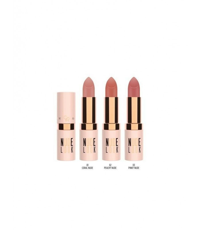 golden rose nude look perfect matte lipstick