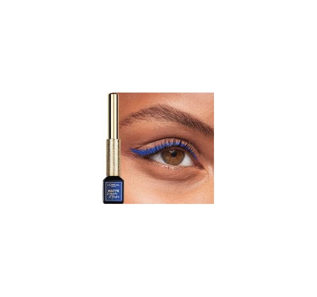 خط چشم مایع آبی لورال L'Oréal Matte Signature Eyeliner