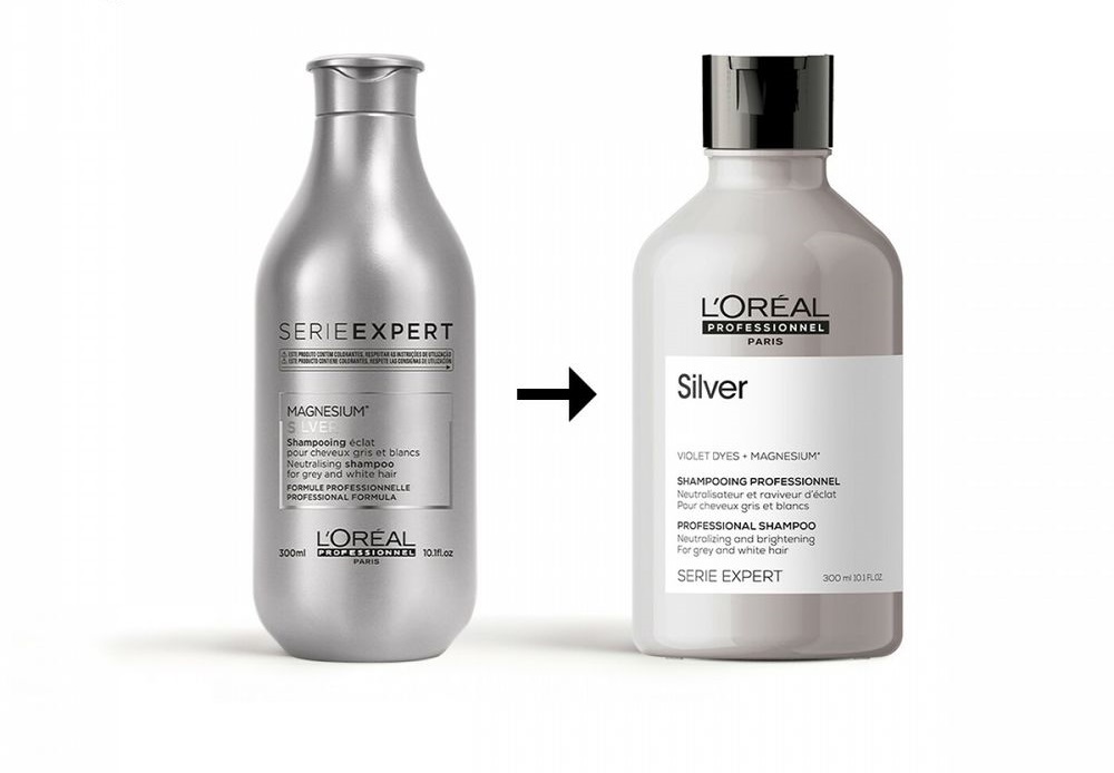 loreal professional Silver new look